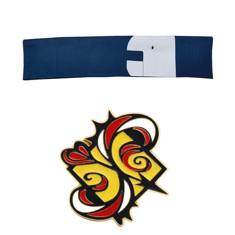 VNYIGDJS SK8 the Infinity Reki Headband  Pin 1 Set 2 Pieces Hair Accessory for Cosplay Enthusiasts
