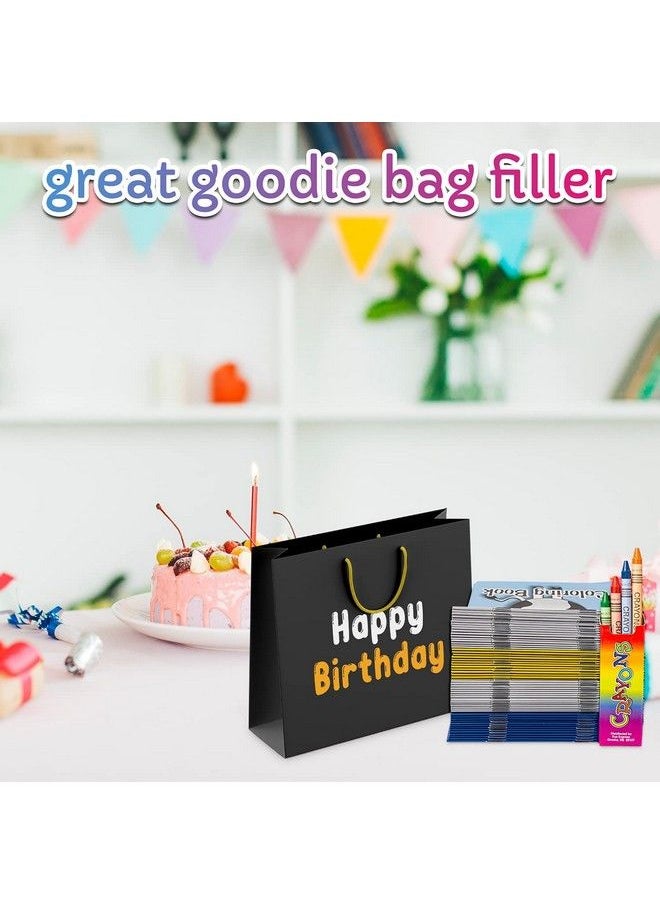 Bottles N Bags Bulk Coloring Books For Kids (72 Pack) Mini Coloring Books & Crayons Party Favors Fun Activity Giveaways & More ; Assorted Designs Wit  - Image 4