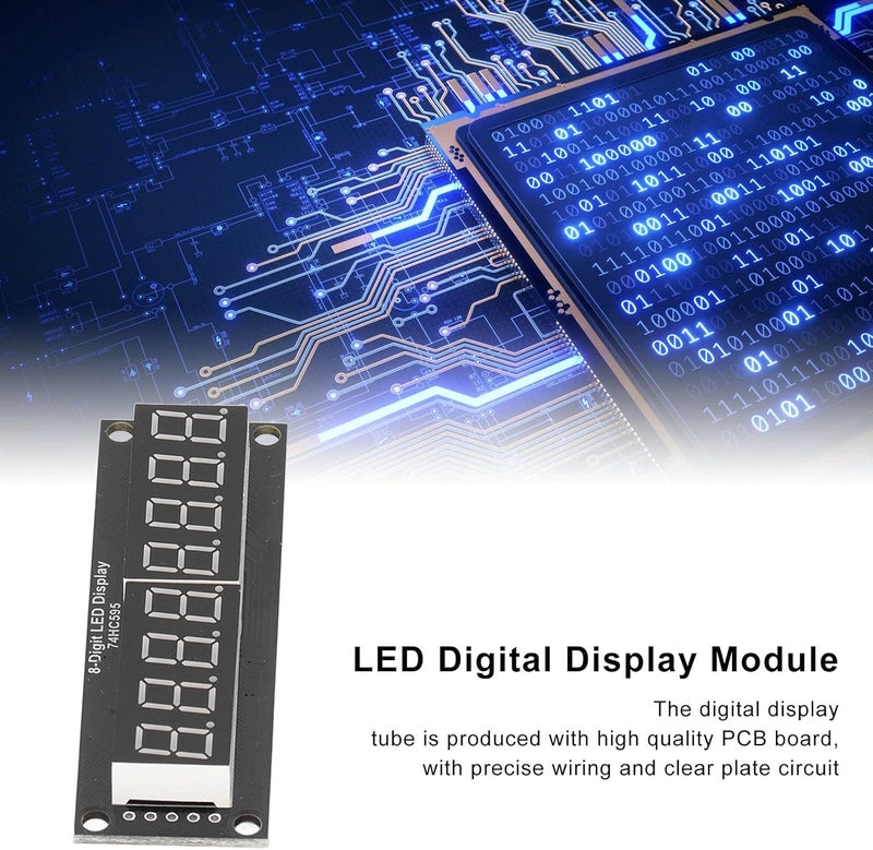 Multi-price design picks Led Bar Array Digital Tube 8 Digits 7 Decimal Segments Plug And Play 5V Digital Display Module For Decoration Led Display Red Light Gulf climate fit Mountain region eligible ship Global upgraded practical design Transit damage prevent build Global standard quality Home & light industrial compatible Land transit & shipment compatible Neat shape Universal design Wide use selected material Economical upgraded quality All space matching look Budget global standard quality All condition resistant crafted quality Workday cycle fulfillment All-scene tailored quality Modern versatile shape Defect free upgraded substance Repeated use trusted quality Permanent & temporary usable Multi-use well optimized build Multi-budget available picks Global assemble options Regional distribution available - Image 2