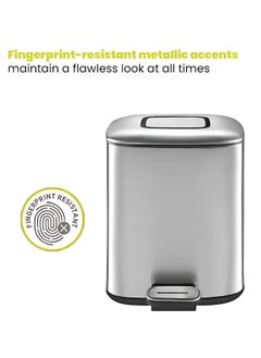 EKO EKO Stainless Steel Bin 9 Liters  - Image 3
