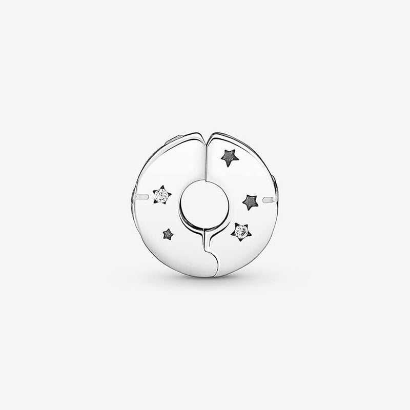 HappyStar دلايات من الفضة الاسترلينية عيار 925 من هابي ستار لاساور وقلائد باندورا من الخرز، مجوهرات هدية عيد الام للنساء (مع خرز فاصل واحد - Image 3