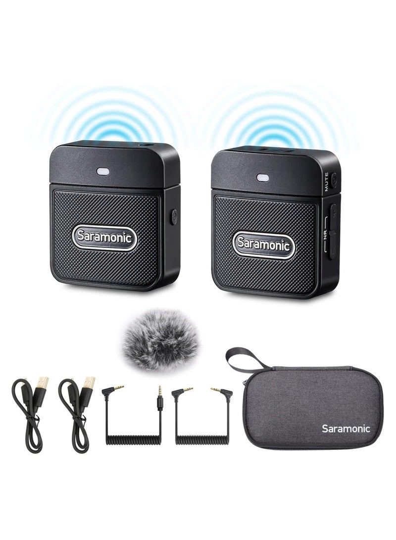 Saramonic Blink 100 B1 Camera Wireless Microphone System with 3.5mm Connector 2.4 GHz - Image 2
