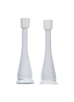 ACE 2-Piece Spring Type Door Stopper White 3 Inch 5461074  - Image 2