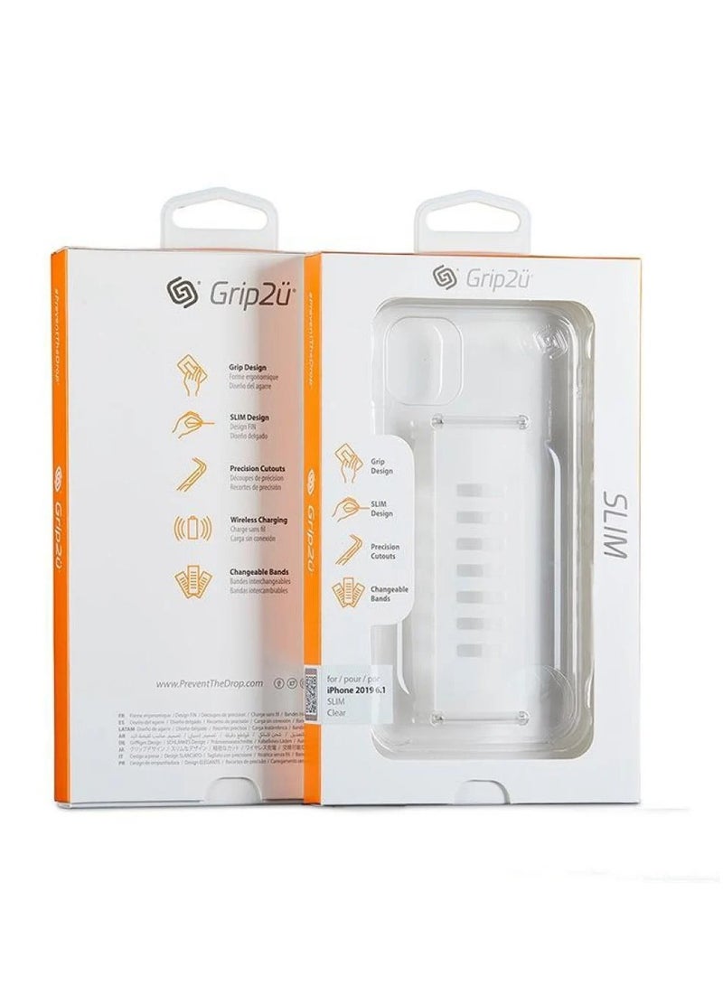 Grip2u Protective Case Cover for Apple iPhone 14 Transparent Non-Yellowing - Image 2