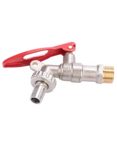 Excefore Home Water Tap, Brass Thread Water Supply Manual Tap Lockable Faucet Home Outdoor Garden Tool Durable Bibcock Outside Garden Tap, 1/2 Inch  - Image 5