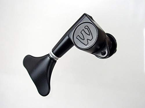 Warwick Replacement Bass Guitar Tuner, BLACK, Treble Side - Image 3