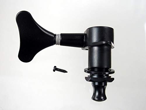 Warwick Replacement Bass Guitar Tuner, BLACK, Treble Side - Image 2