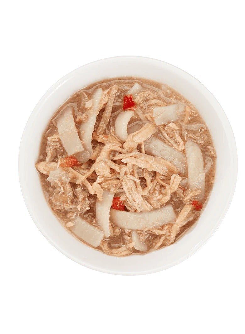 شيسر 6 قطع تيست ذا وورلد آسيوية مقلية في المرق - علبة 150 جرام، طعام رطب كامل ومتوازن للكلاب البالغة - Image 5