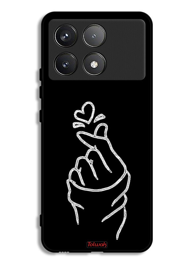 Tolwak Xiaomi Poco F6 Pro Protective Case Cover Snap Love - Image 1