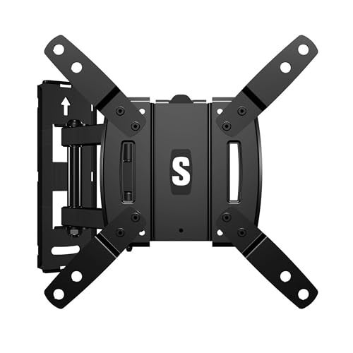 Sanus SECURA Small Full Motion TV Wall Mount for 10" to 40" Screens up to 100lbs - Tilt, Swivel Extend - Easy DIY TV Mount w/Included Hardware - QSF210 - Image 1