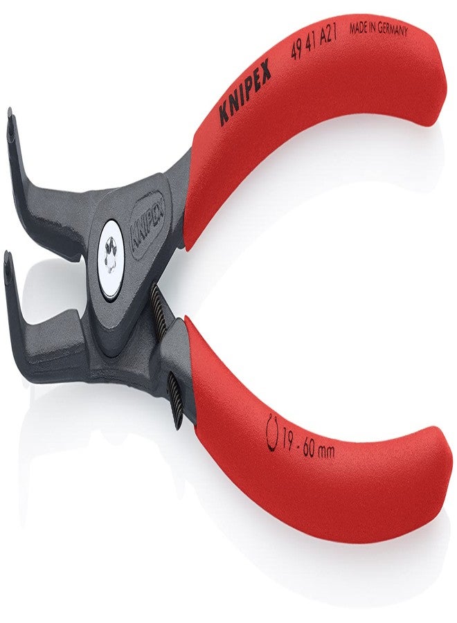 Knipex 49 41 A21 Circlip Pliers for external circlips 19-60mm 90° angled in grey - Image 2