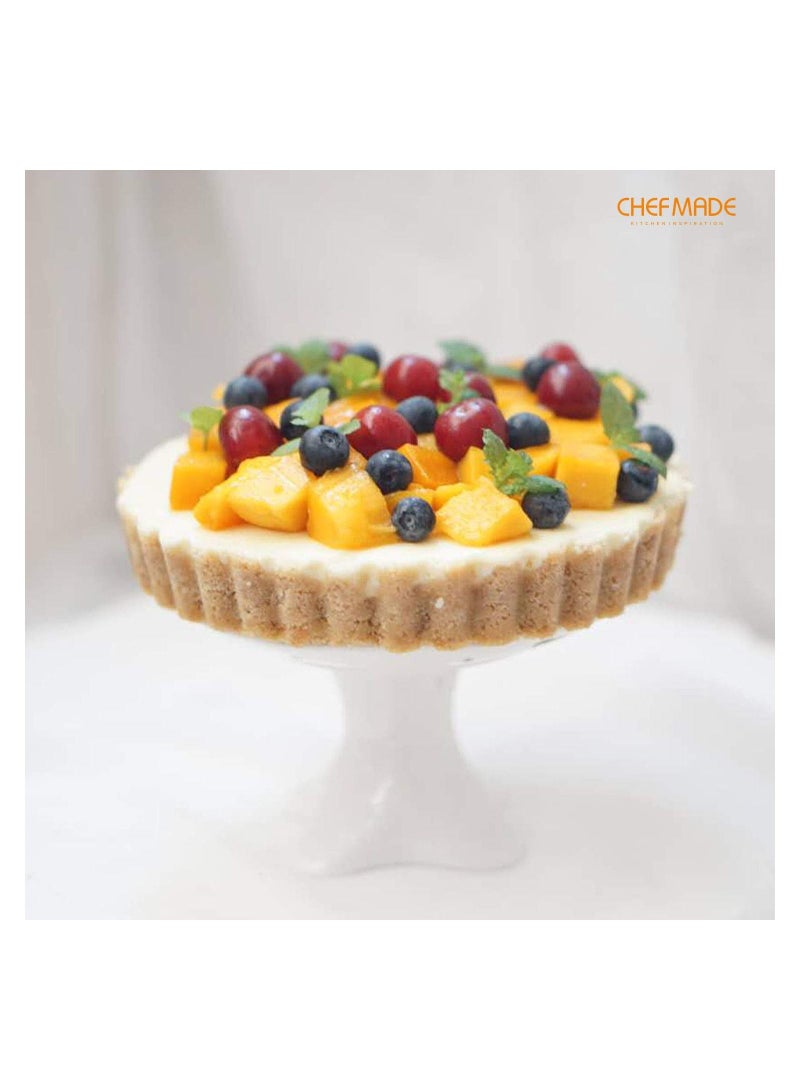 chefmade Tart Pan 7 Inch with Removable Loose Bottome - Image 3