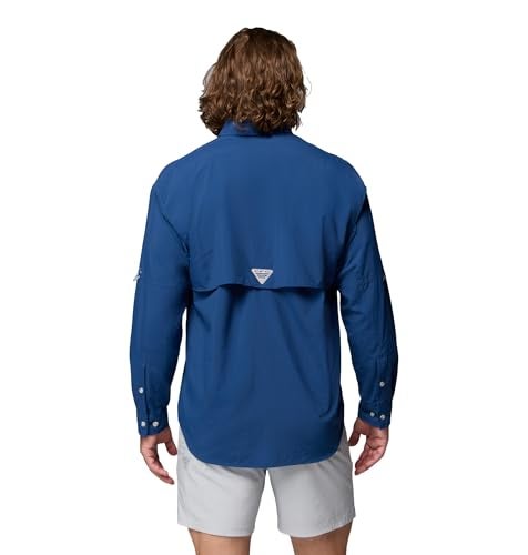 Columbia Mens PFG Bahama II Long Sleeve Fishing Shirt Carbon XLarge - Image 3