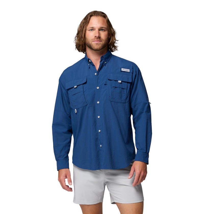 Columbia Mens PFG Bahama II Long Sleeve Fishing Shirt Carbon XLarge - Image 2