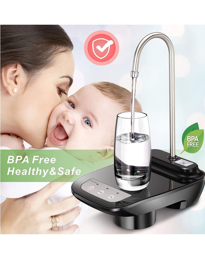 Phone Planet Water Dispenser Pump, Rechargeable Wireless Auto Water Gallon Pump Dispenser, Electric Water Drinking Portable Button Pump For Kitchen Home Office And Outdoor Camping - Image 5