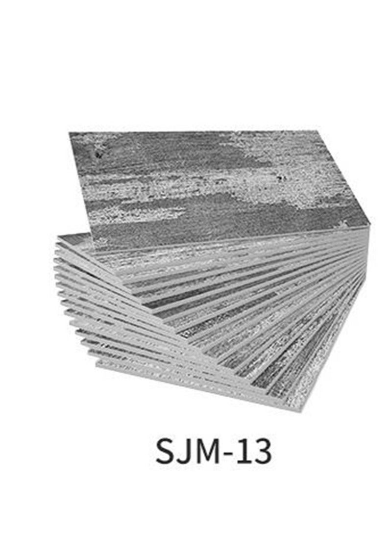 جولدن ملصقات الجدران الرغوية ذات الهواء الصناعي المجمد ذات 32 قطعة يمكن إزالة زخرفة جدار حمام المطبخ المقاومة للماء ذاتية اللصق - Image 1