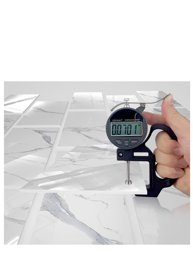 جولدن ملصقات الجدران الرغوية ذات الهواء الصناعي المجمد ذات 32 قطعة يمكن إزالة زخرفة جدار حمام المطبخ المقاومة للماء ذاتية اللصق - Image 3