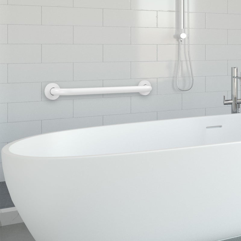 Tesuchan 16 Inch Grab Bars for Bathtubs and Showers White - Image 5