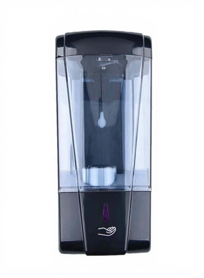 SNAPPSY Fully Automatic Induction Soap Dispenser Touch‚ Less Water‚ Proof 600ml Bathroom & Toilet Stand ‚ Punch‚ Free Wall Mount Kit ‚ 109mm x 99mm ‚ Clear Level Window ‚ Ideal for Hotels and Homes - Image 1