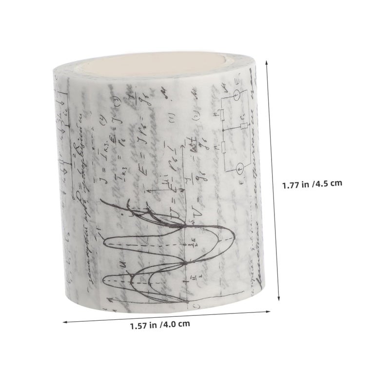 TIDTALEO Multi-Functional Washi Tape Easy Peel Adhesive Tape DIY Craft Decoration for Scrapbooking Journals Planners with Printed Patterns and Removal - Image 2