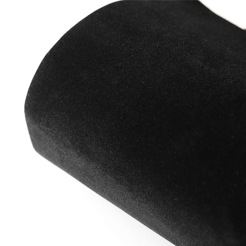 Mesheshe Self Adhesive Sheets, Adhesive DIY Felt Sheets for Art & Crafts, Peel & Stick Drawer/Jewelry Box Liner, Solid Color Felt Wallpaper (14.6" x 39.4", Black) - 2pcs - Image 3