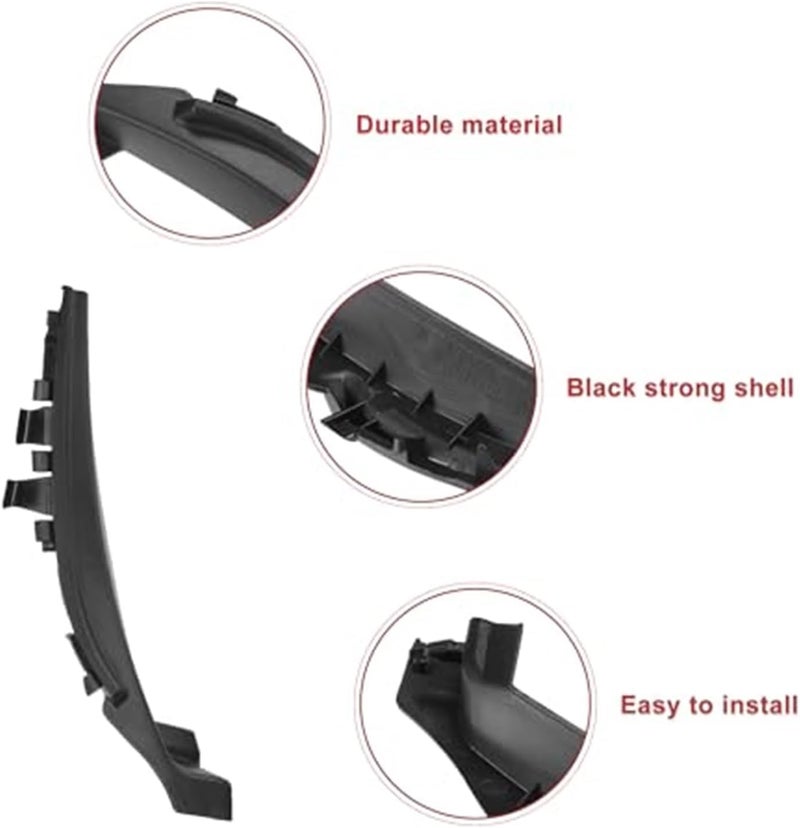 Vuzmode Windshield Wiper Cowl Extension Trim for Nissan Sentra - Image 3