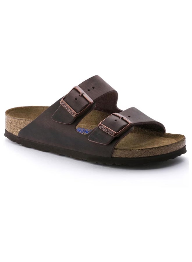 Birkenstock Arizona Soft Footbed Oiled Leather Sandals Habana - Image 1