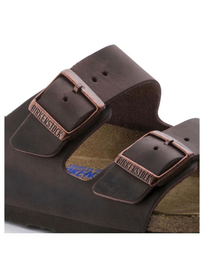 Birkenstock Arizona Soft Footbed Oiled Leather Sandals Habana - Image 4