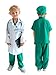 Liberry Doctor Costume for Kids 3 4 5 6 Years Old Toddler Dress Up Clothes with Nurse Scrubs and Real Stethoscope Pretend Play Doctor Kit for Boys Girls Gift - Image 4