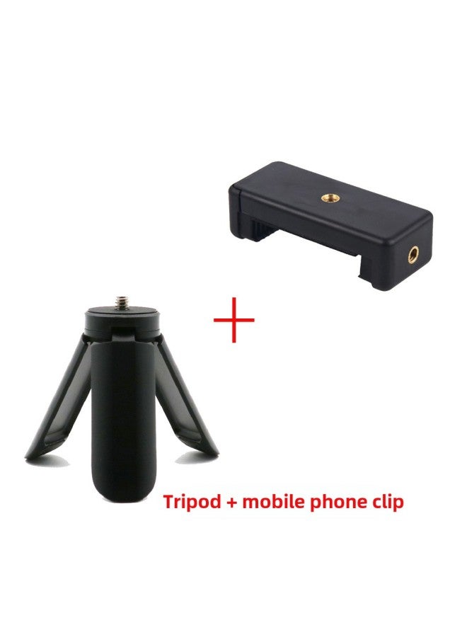 Desktop Tripod GOPRO Camera Handle Tripod Mobile Phone Tripod Shooting Stand Live Broadcast Stand-Color:Tripod + Gopro Adapter  - Image 5