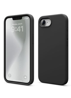 Houmt iPhone 16e Case Cover Liquid Silicone Camera Protection Soft Anti-Scratch Case With Microfiber Lining Shockproof Phone Case for iPhone 16e 6.1 inch  - Image 1