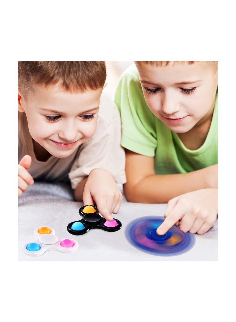 Fidget Spinners 2 Pcs,Halloween Party Faovrs for Kids,Pinata Goodie Bag Fillers Sensory Toy,Fidget Pack Toys,Autism Children Classroom Prizes Birthday Return Gifts  - Image 4