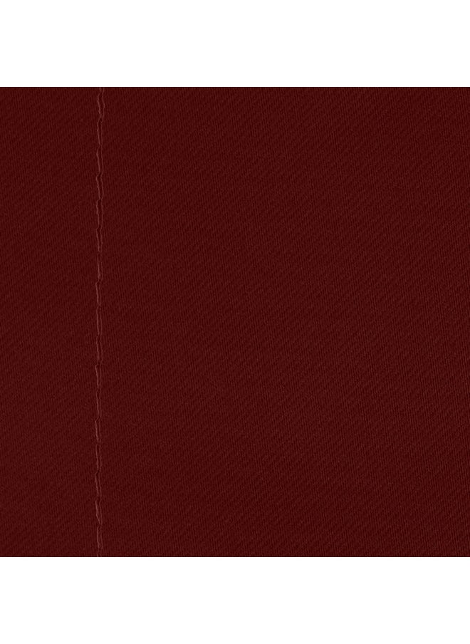 Story@Home Story@Home Blackout Door Curtains 7 Feet Long Set of 1 | Plain Design Door Curtains | Thermal Insulated Curtains | Room Darkening Curtains | Door Curtains for Living Room | (116 x 215 cm, Maroon)  - Image 4