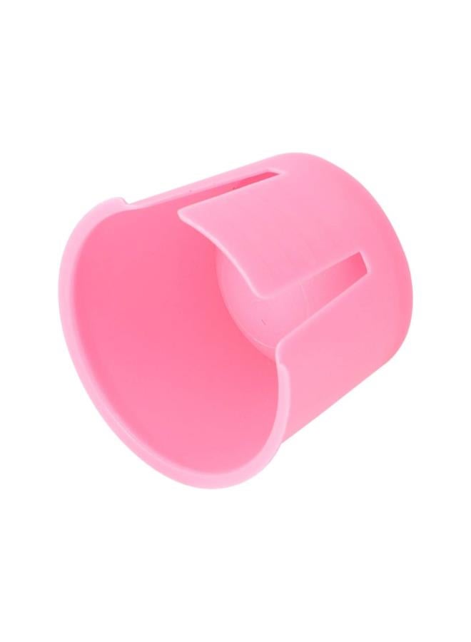 klarako 50pcs Plastic Dappen Dish Disposable Mixing Bowls Small Plaster Cup Container for Dental Nails Acrylic Tattoo Red - Image 3