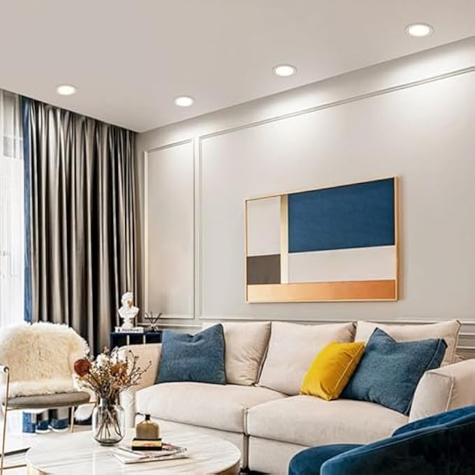 PEEL AND STICK WALL DECOR, BENDABLE SELF-ADHESIVE TPE HOME BORDER DECOR, EASY TO INSTALL ADHESIVE BACKING DECOR AND PANELS, WHITE TEXTURED (3.2 CM X 3 M) - Image 2