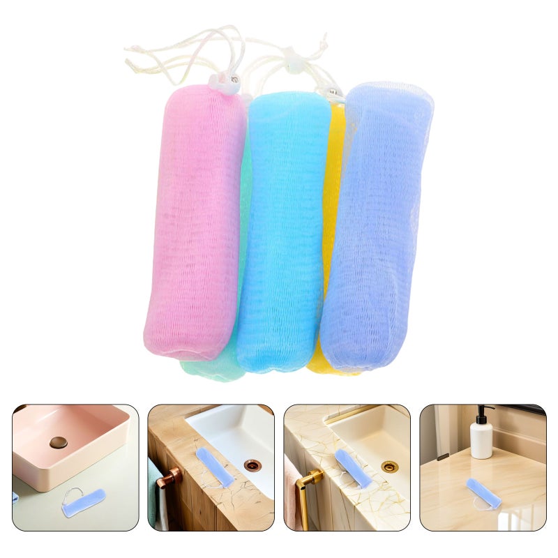 10pcs Soap Pouch Soap Maker Net Soap Storage Random Color - Image 1
