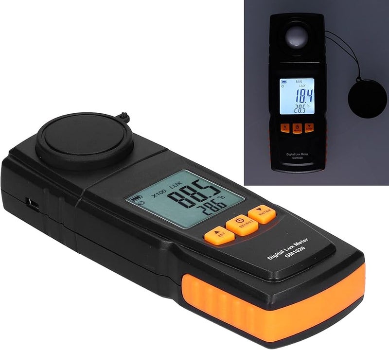 Portable Digital Illuminance Meter 0 1LX High Accuracy Light Intensity Meter USB Data Export - Image 5