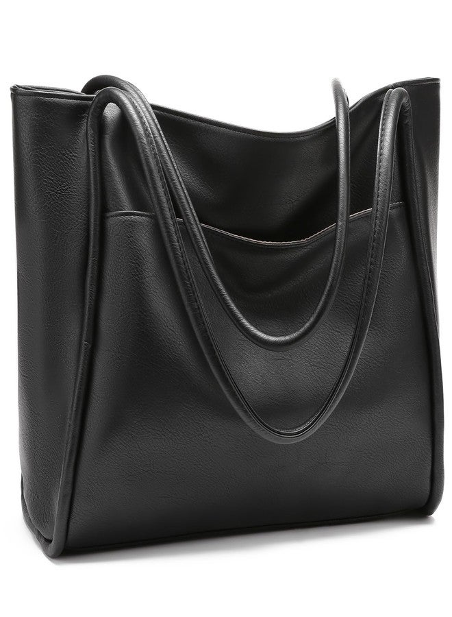 GAEKEAO Tote Bag for Women Ladies Top Handle Handbags Travel Purses, Black - Image 1