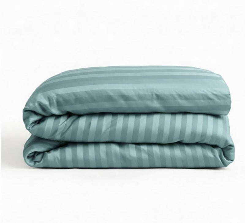 bedding zone غطاء لحاف مخطط فاخر متعدد الألوان من BEDDING ZONE - أكوا، مفرد (160X220) - Image 1