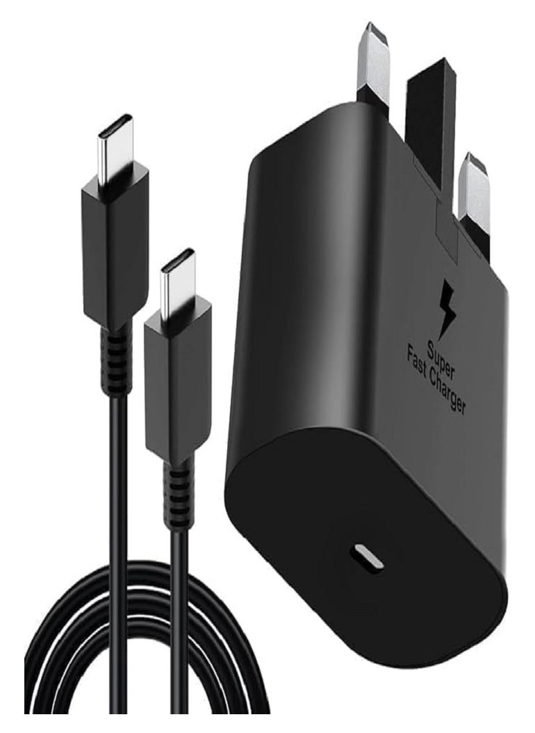 Generic - 45W Super Fast Charger for Samsung, Gcstnn PPS PD3.0 USB-C Charger for Samsung Galaxy S23 Ultra S23+ S23 S22 Ultra S21+ A53 5G A54 Z Fold/Flip 4 Tab S8 Ultra, Power Adapter Plug with tyc C cable - Image 1