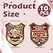 Liliaafar 10 Pcs Firefighter Challenge Coins Fireman Prayer Coin Gifts for Firefighters Rescue Department Commemorative Coins for Fireman Men Gifts - Image 4