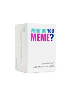 WHAT DO YOU MEME? WHAT DO YOU MEME? Core Game (Original Version) - The Hilarious Adult Party Game for Meme Lovers  - Image 1