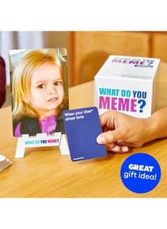WHAT DO YOU MEME? WHAT DO YOU MEME? Core Game (Original Version) - The Hilarious Adult Party Game for Meme Lovers  - Image 5