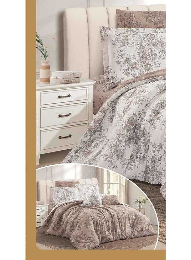 لوفيرا مفرش نفرين مشجر بتصميم حصري من المايكروفايبر مقاس ٢٣٠* ٢٥٠ سم - Image 4