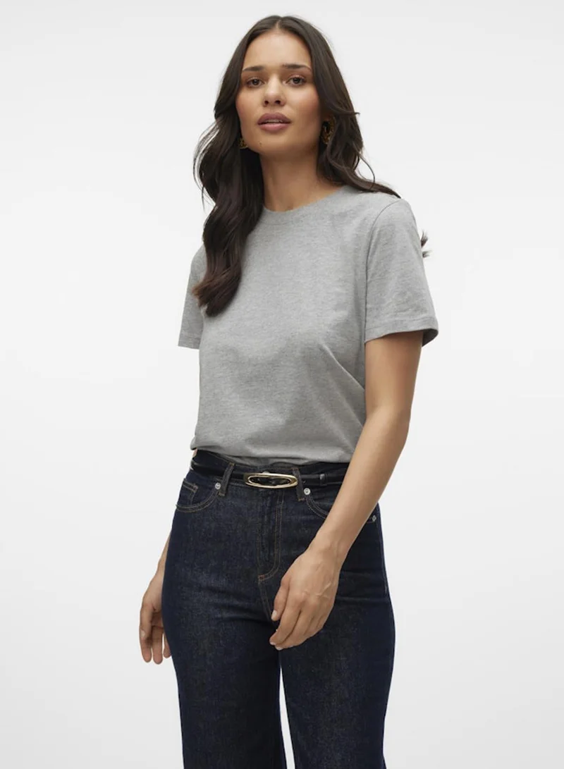 فيرو مودا VMPAULINA SS T-SHIRT JRS NOOS