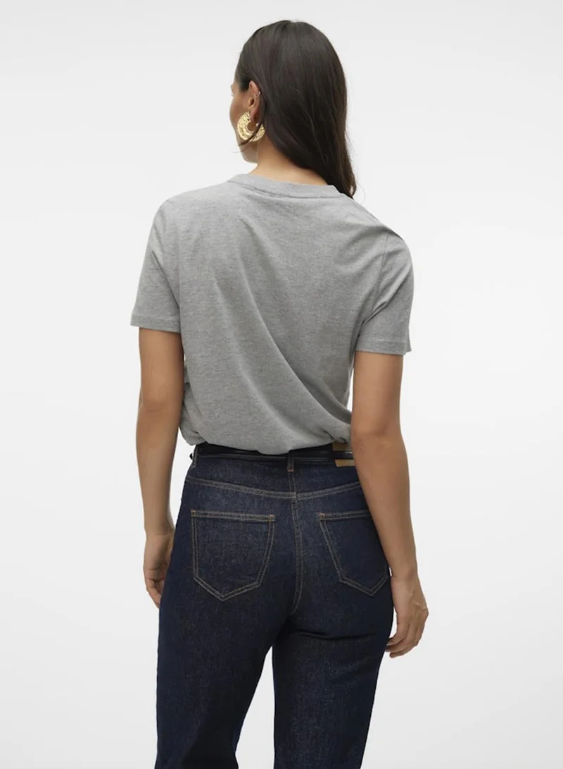 فيرو مودا VMPAULINA SS T-SHIRT JRS NOOS