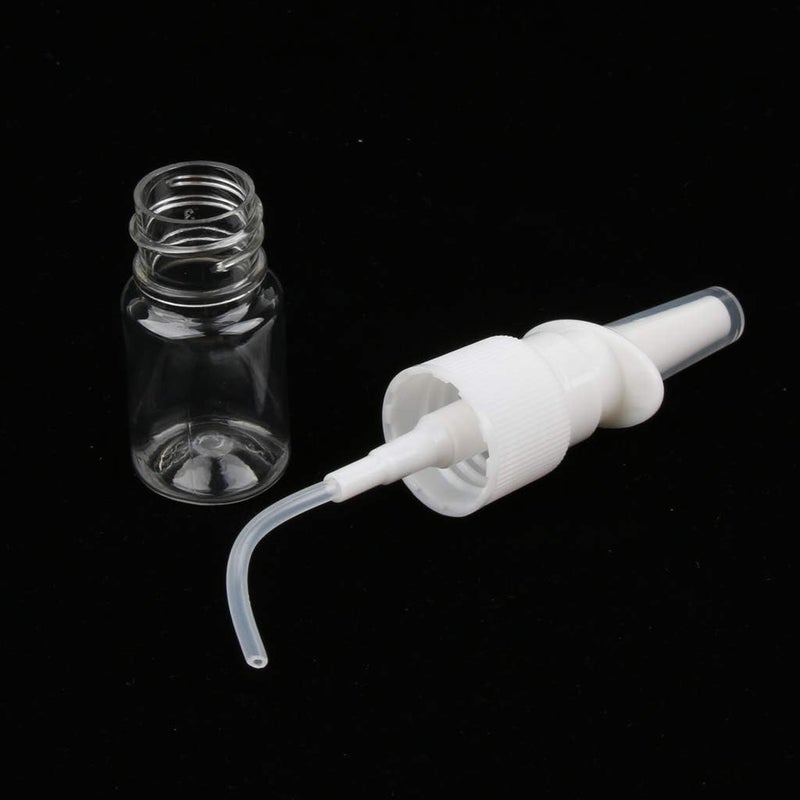 klarako 10 Pieces 5ml Mini sal Spray Bottles Pumps Plastic, Clear, 5ml - Image 4