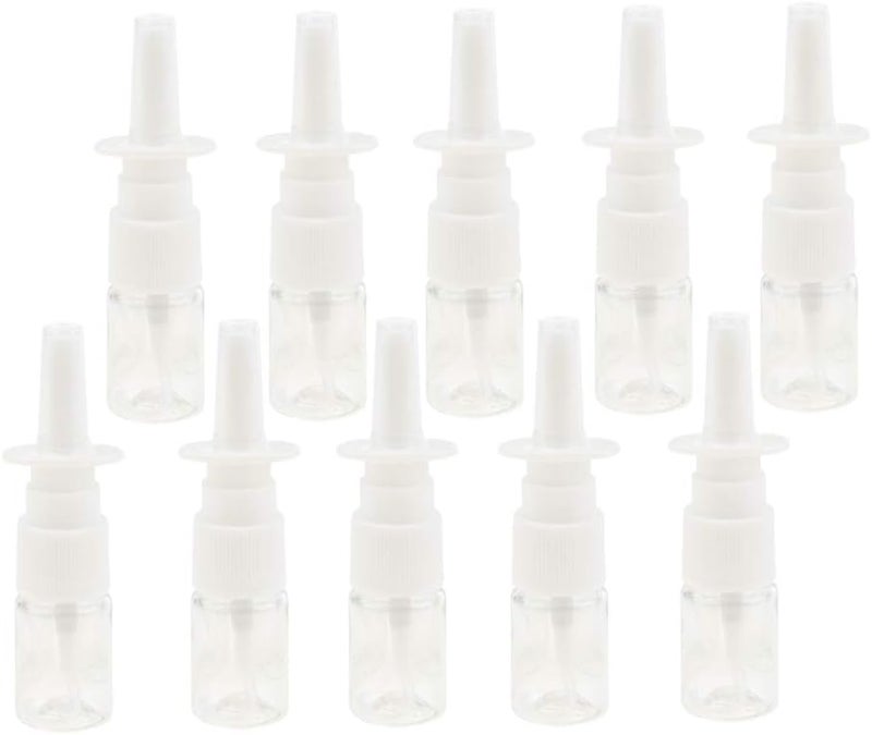 klarako 10 Pieces 5ml Mini sal Spray Bottles Pumps Plastic, Clear, 5ml - Image 5
