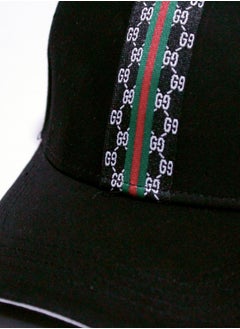 GUCCI Gucci GG Monogram Cap with Central Stripe For Men  - Image 2