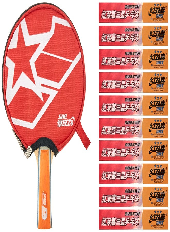 DHS TT BAT A1003 DHS with TT Ball DHS 40MM 3 Star Orange (60 Pcs Box) - Image 3